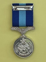 政府飛行服務隊輔助隊員組長期服務獎章及加敘勳扣
